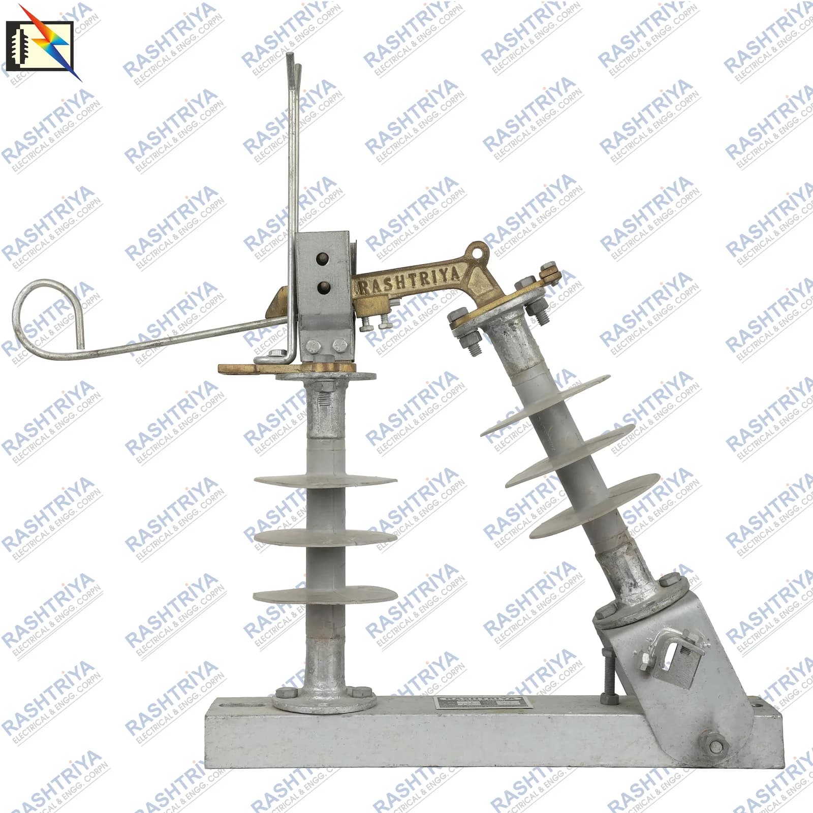 11kV 400A Gang Operated Air Break Switch - 6 Insulator Polymeric by Rashtriya Electrical