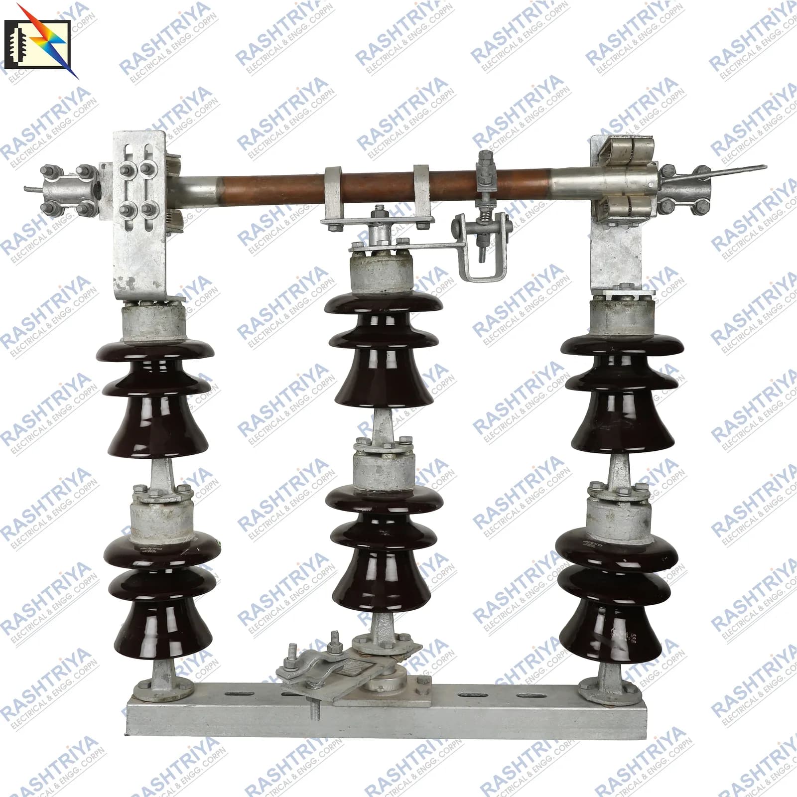 11kV Porcelain Isolator Double Stack without Earth Switch by Rashtriya Electrical