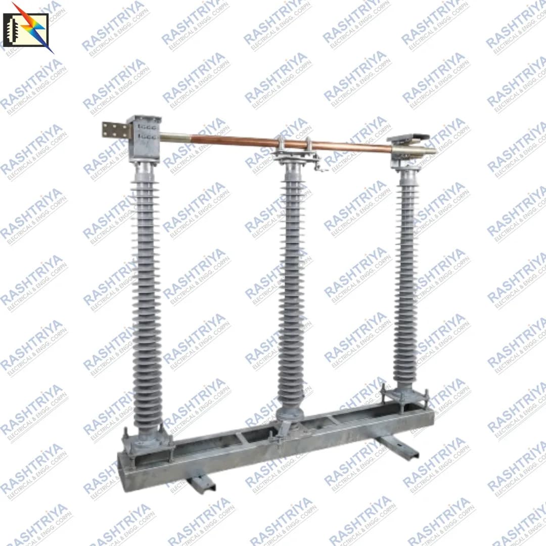 132kV 630A/800A Manual Polymer Isolator without Earth Switch by Rashtriya Electrical